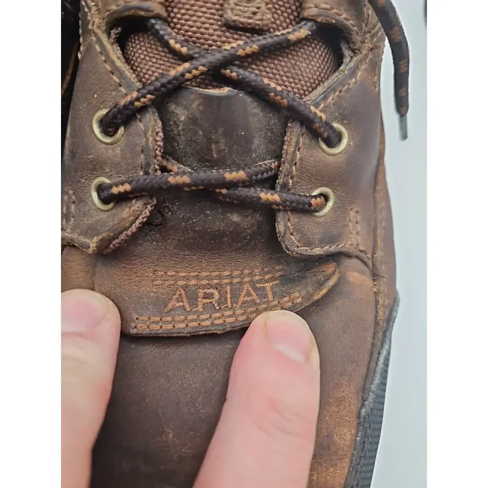 Ariat STEEL TOE Terrain Mens Boots Sz 13 D Waterproof Leather‎ Hiking 10016379